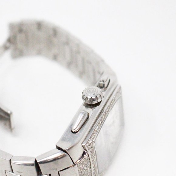 TECHNO MARINE #37261 Diamond Stainless Steel Watch